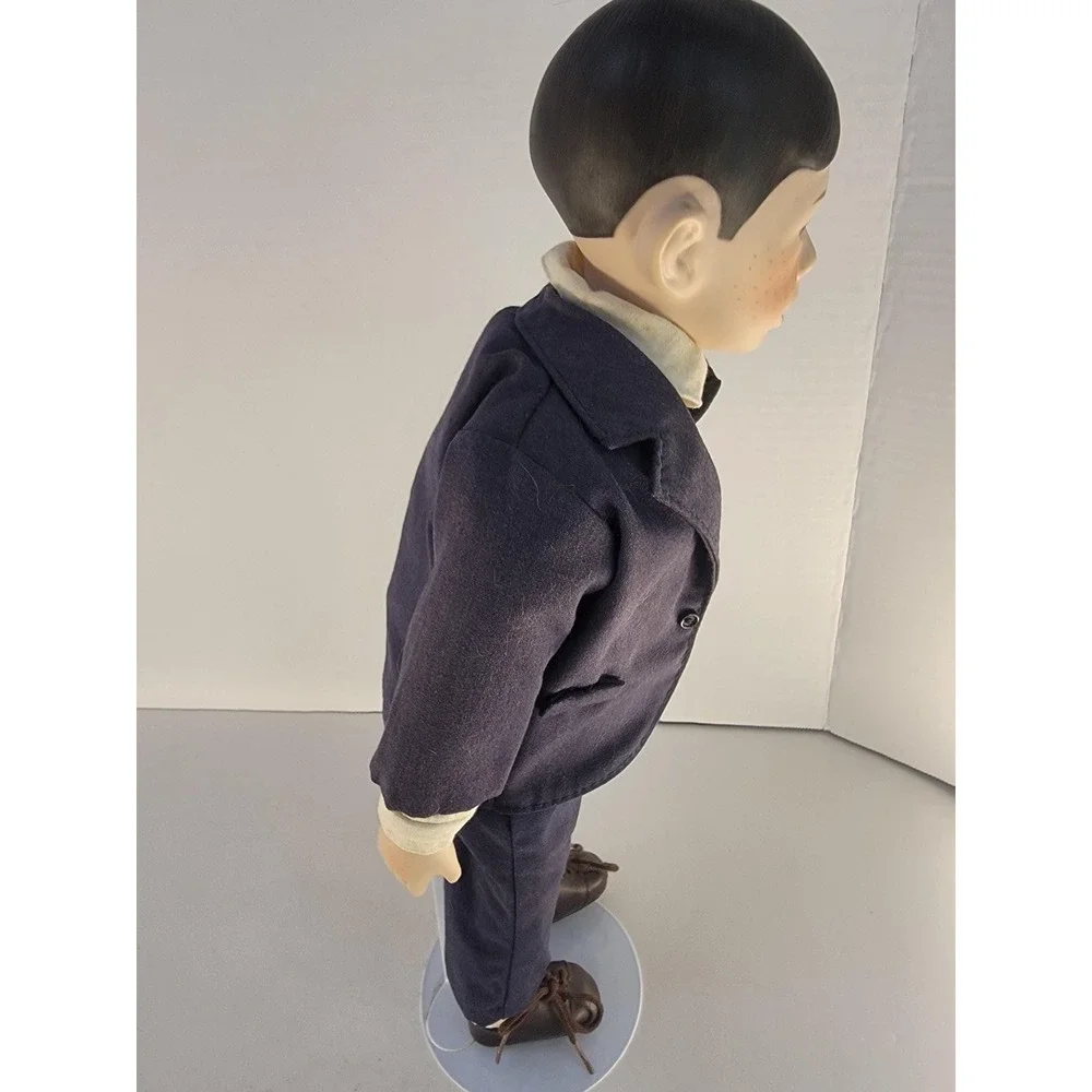 Hamilton Collection Little Rascals ALFALFA Porcelain Doll 1993 COA Box Stand Tag